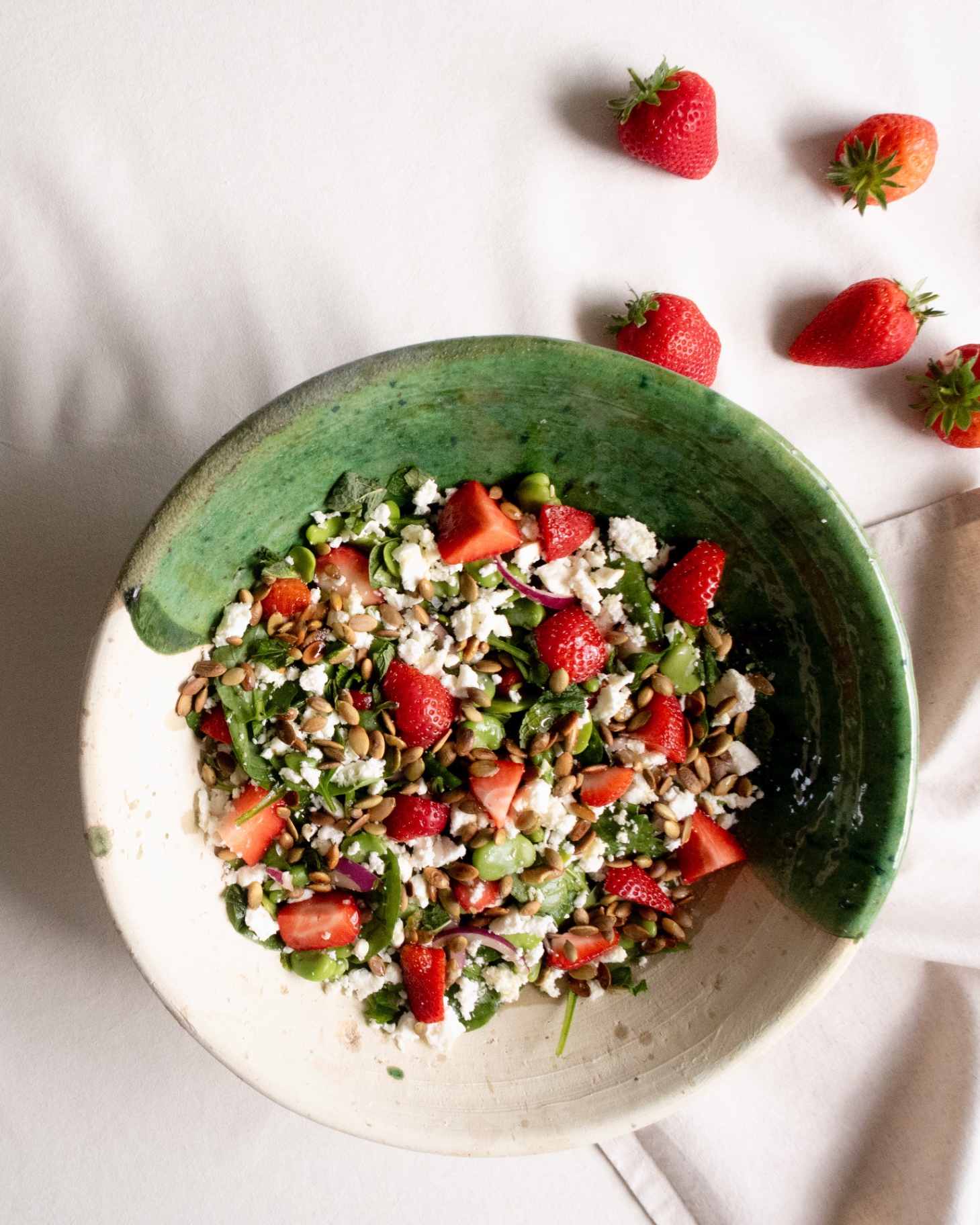 Early Summer Strawberry Salad